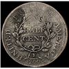 Image 2 : 1804 Crosslet 4 No Stems Draped Bust Half Cent NIC