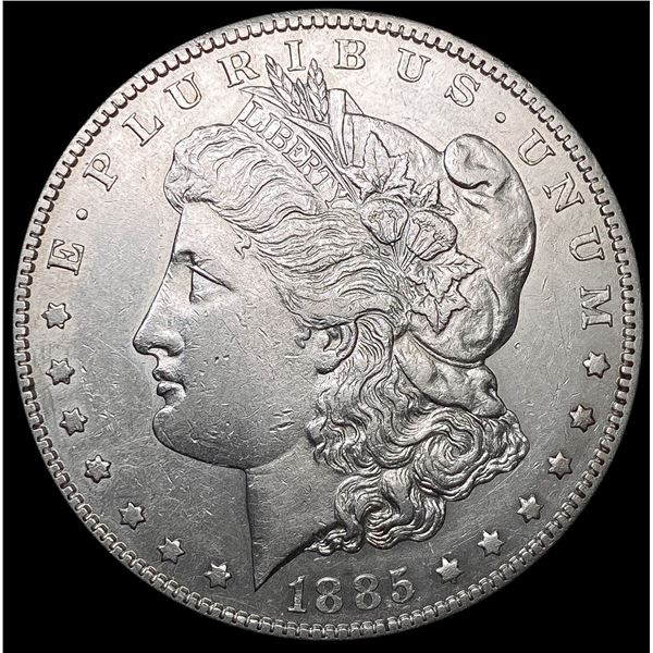 1885-S Morgan Silver Dollar CLOSELY UNCIRCULATED