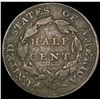 Image 2 : 1826 Classic Head Half Cent NICELY CIRCULATED