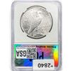 Image 2 : 1928 Silver Peace Dollar PGA MS63