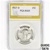 Image 1 : 1927-D Standing Liberty Quarter PGA MS65