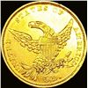 Image 2 : 1834 $5 Gold Half Eagle UNCIRCULATED +