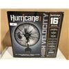 Image 1 : Hurricane Pro 16" High Velocity Oscillating Wall Fan(2)-Unused