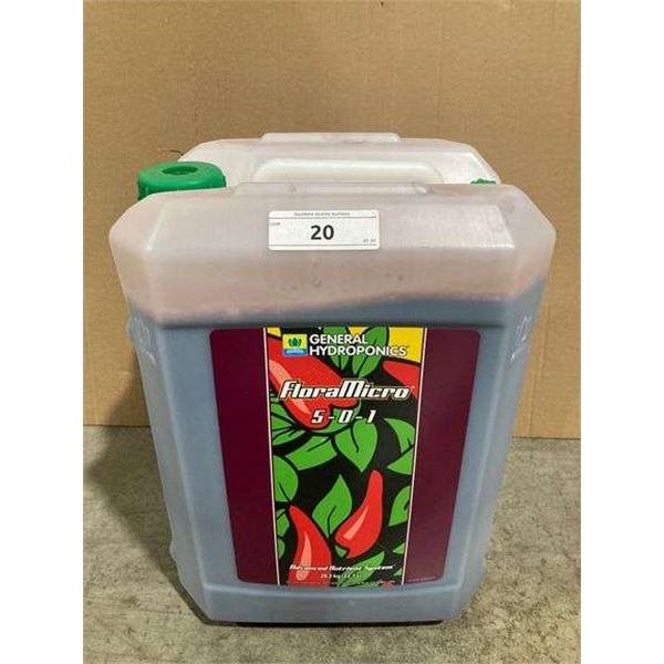 General Hydroponics FloraMicro 5-0-1(3)-Unused