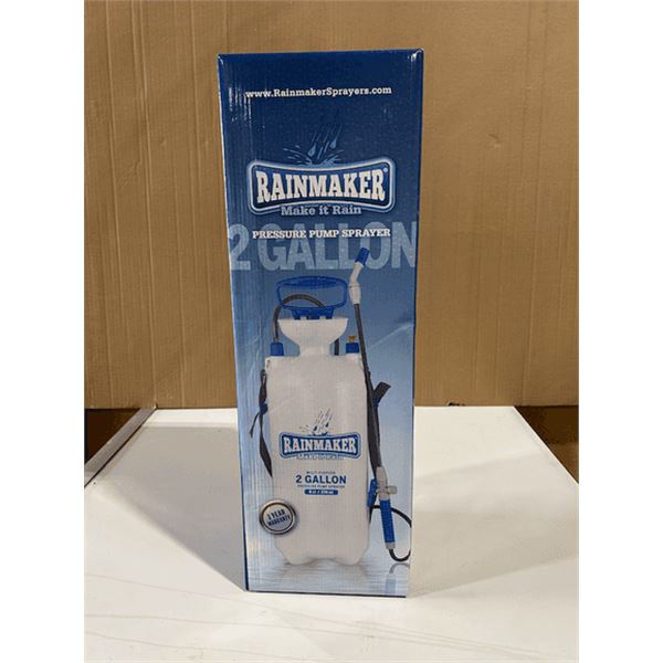 Rainmaker 2 Gallon Pressure Pump Sprayer(2)-Unused