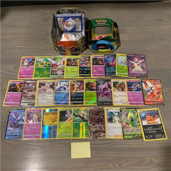 Collectible Tin Filled with Pokemon Cards