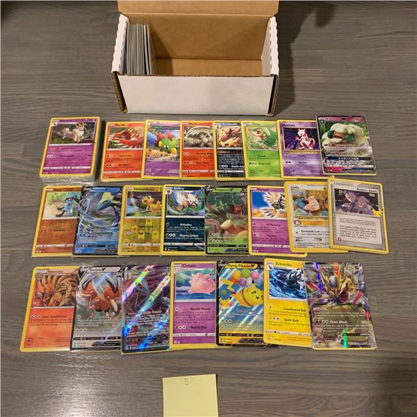 Box of Modern Pokemon cards