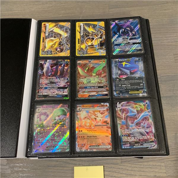 Binder of Modern Pokemon cards