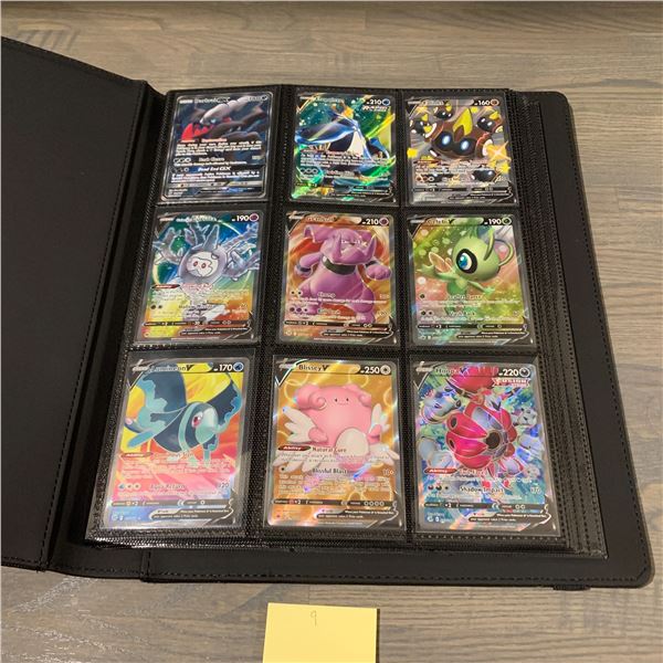 Binder of Modern Pokemon cards