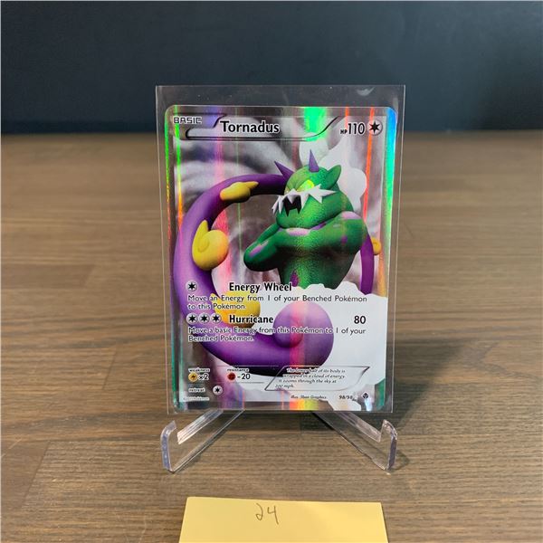 Tornadus Full Art Pokemon card