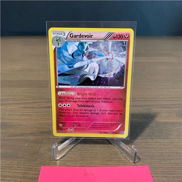 Gardevoir Holo Pokemon card