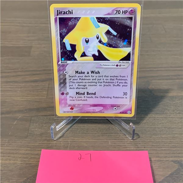 RARE Jirachi Holo Pokemon Card