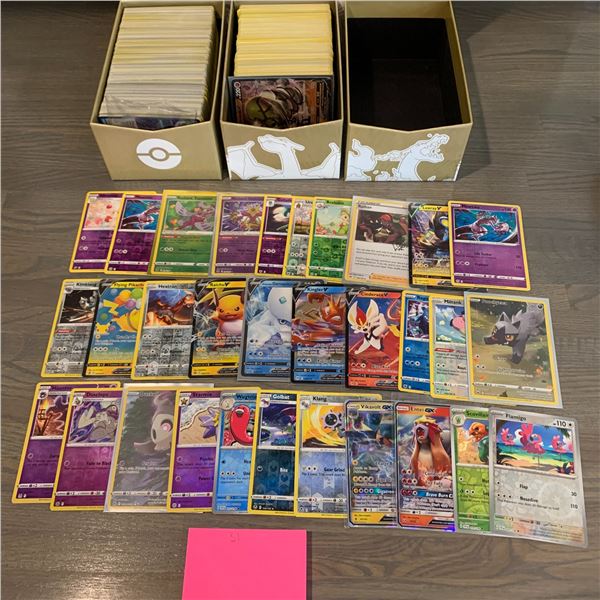 Huge Box Filled with 100s of Modern Pokemon cards