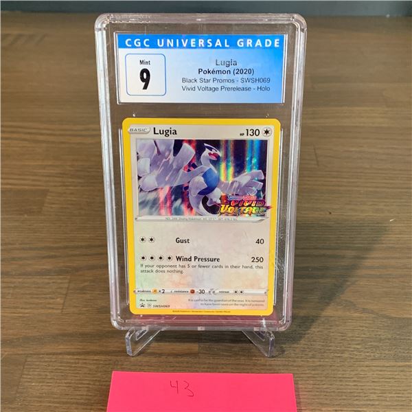 CGC 9 Lugia Promo Pokemon Card