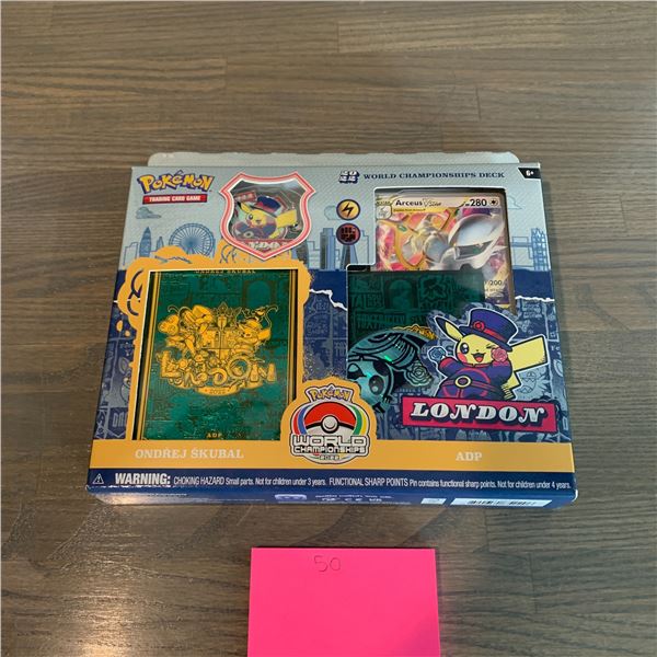 Rare Factory Sealed World Championships Box