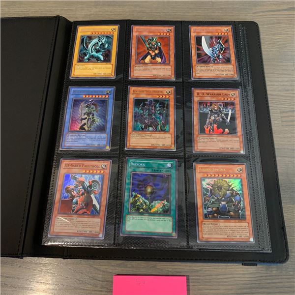Vintage Yugioh card Binder