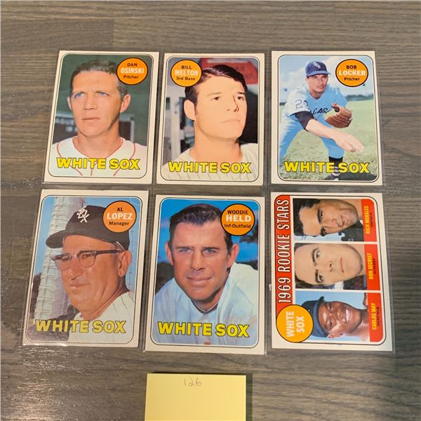 Topps 69' White Sox Baseball Cards