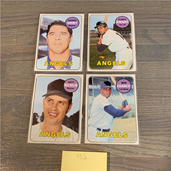 Topps 69' Angels Baseball Cards