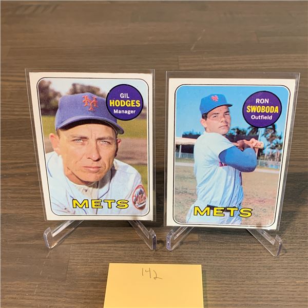 Topps 69' Mets Baseball Cards