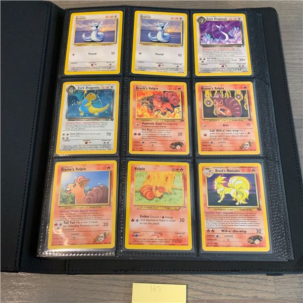 Binder of Rare Vintage Pokemon Cards