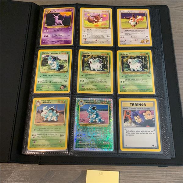 Binder of Rare Vintage Pokemon Cards