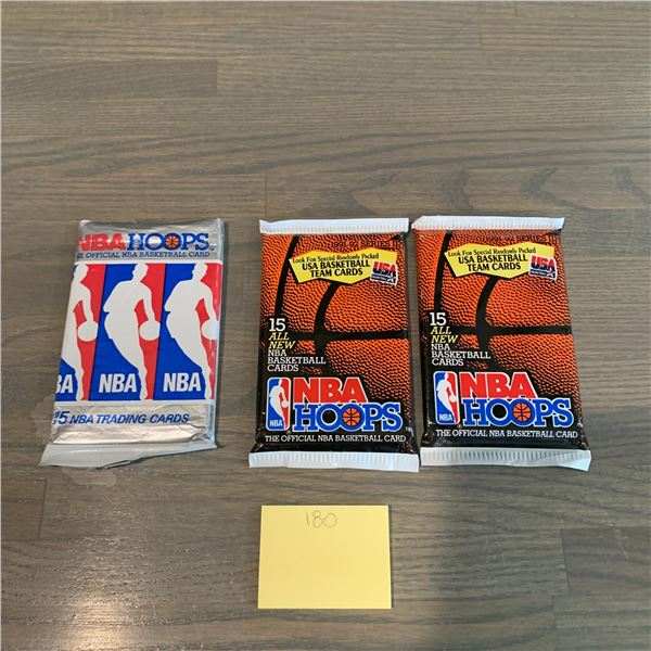 91'-92' Series Unopened Hoops Basketball Cards
