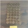 Image 1 : 50 1964 Nickels