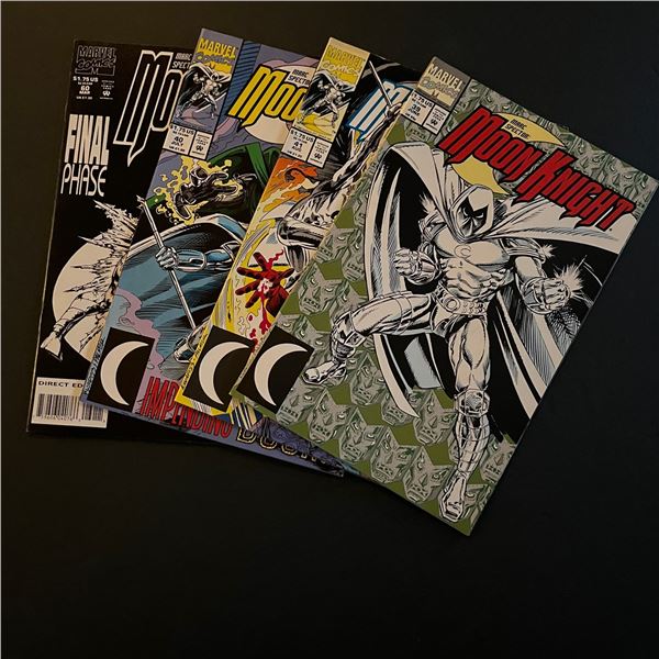 Moon Knight Comic Lot Vs. Dr. Doom