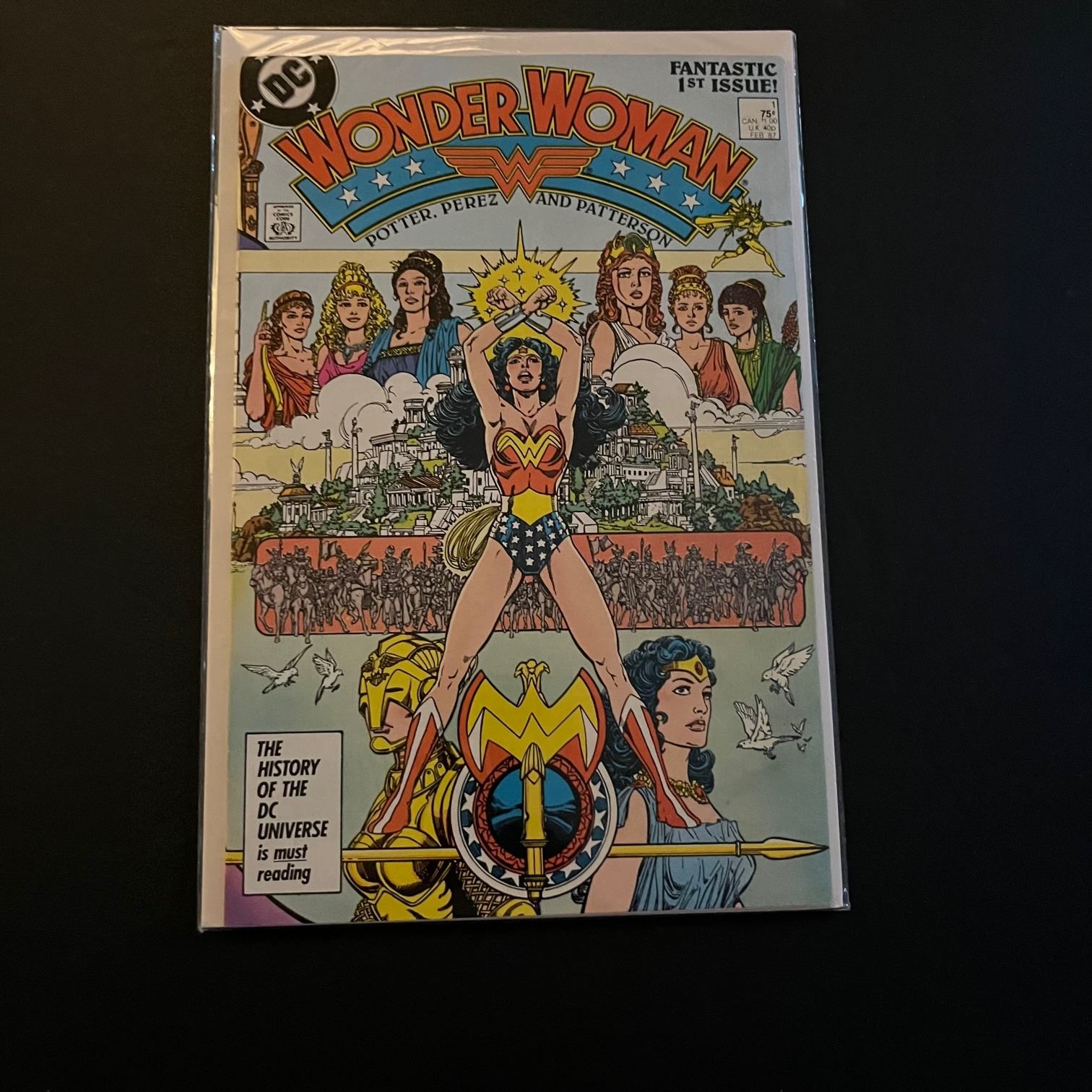 Wonder Woman 1 George Perez run begins