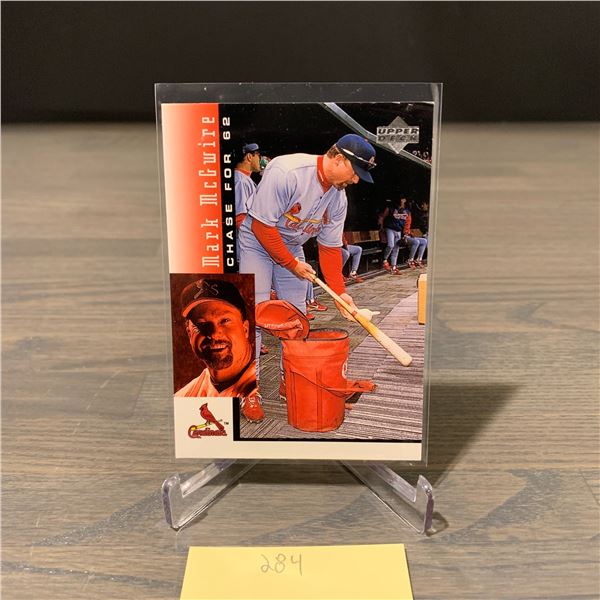 INSERT CARD UD CHASE FOR 62 MARK MCGWIRE