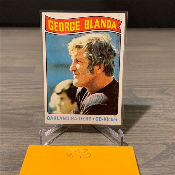1975 TOPPS HOF GEORGE BALNDA CARD