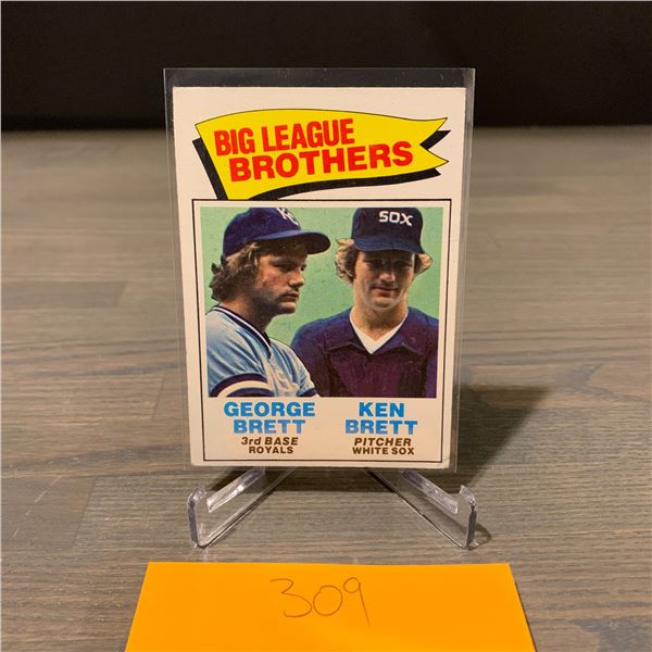1977 TOPPS HOF GEORGE BRETT CARD