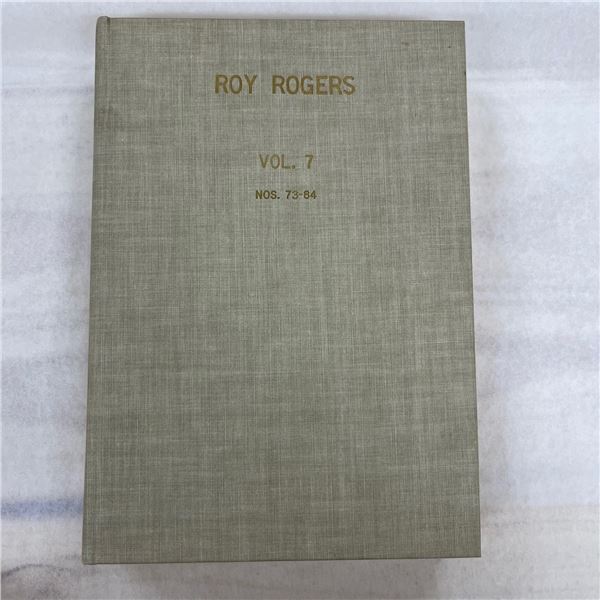 Roy Rogers Vol. 7 Nos. 73-84 Dell Hardbound Edition