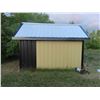 Image 2 : Sheet Metal Storage Building with Wood Floor, Has Double