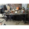 Image 1 : Rolling Metal Shop Table 30'' x 60'' x 32'' - Just Table, Not 