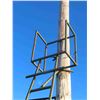 Image 2 : Metal Tree Stand 11' Has Safety Rails 