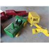 Image 2 : (7) Wood Toys Trucks , Crawler, Crane 