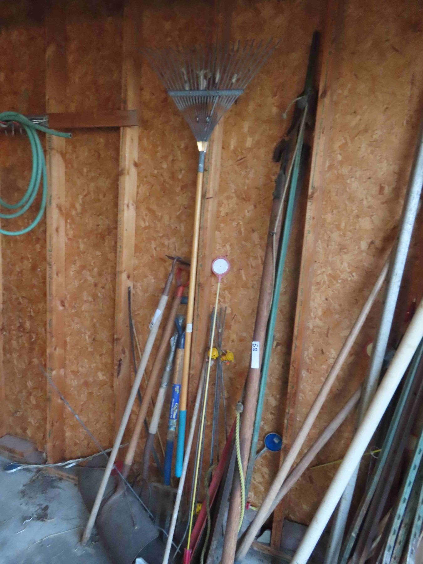 Hand Yard Tools : Rakes, Hoe, Forks, Tree Branch Cutter , 6 Steel ...