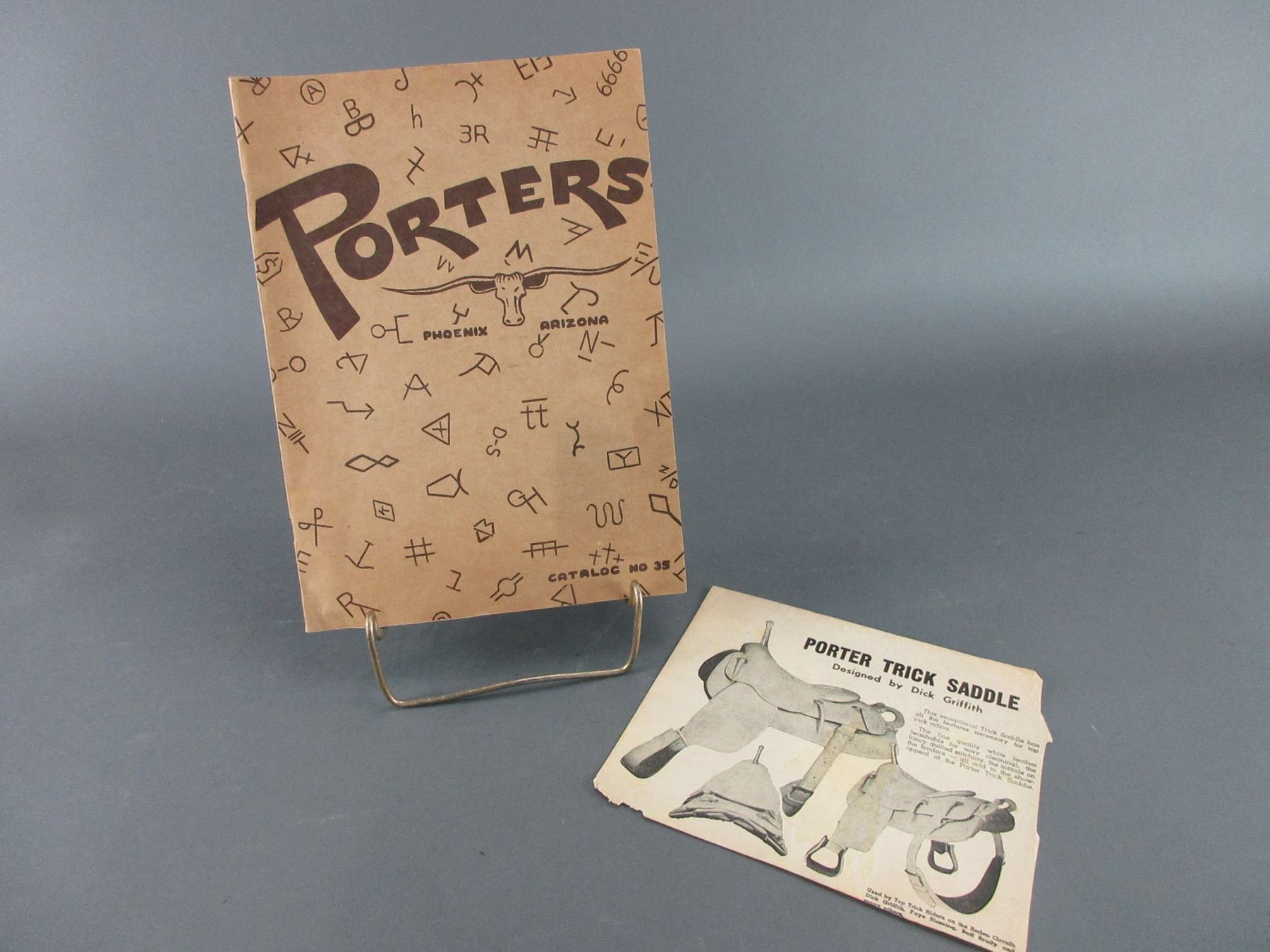 Original Porters Catalog 35 1949 Good Condition 52 Pages 11" X 8