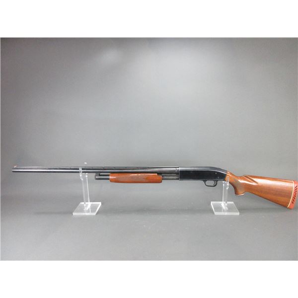 Mossberg Model 500 AR Pump Action Shotgun- 12ga- 30  Ventilated Rib Full Choke Barrel- Checkered- Fa