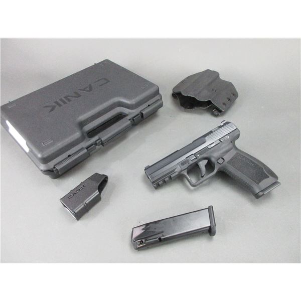 Canik Model TP9DA Semi-Automatic Pistol- 9MM- 4  Barrel- 2 Mags- Holster- Hardcase- Cleaning Kit- Ne