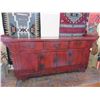 Image 2 : Primitive Buffet With Original Hardware- 34.5"H X 78"W X 21"D- Decent Condition