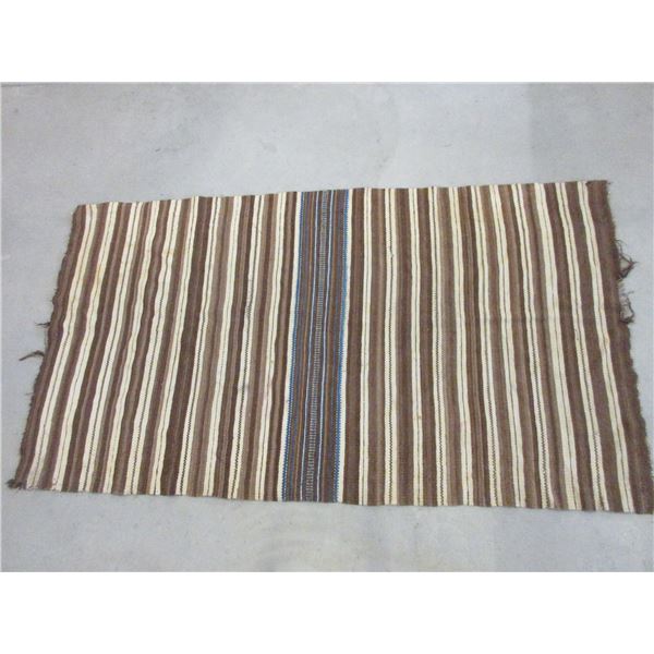 Navajo Style Rug- 88" X 48"- Edges Are Frayed