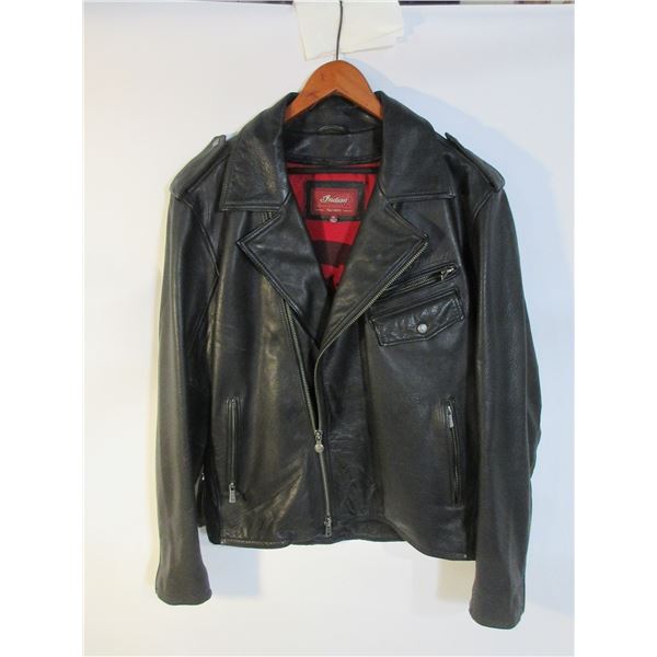 XL Indian Leather Motorcycle Jacket- Great Condition