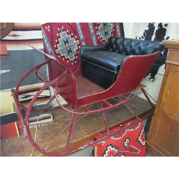 This Sleigh Was Restored Years Ago And Was Used Very Little After Restoration- Jump Seat- Dashboard 