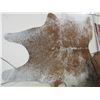 Image 1 : Large Tanned Cowhide With Brand- SB Slash- New Condition- Approximately 80" X 70"