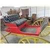 Image 2 : Old Restored Single Horse Buggy- Shafts- Rolls Good- Very Good Condition