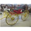 Image 4 : Old Restored Single Horse Buggy- Shafts- Rolls Good- Very Good Condition