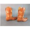 Image 2 : Adams Boot Co Very Decorative Inlaid Boots- 10.5" L- Unknown Size