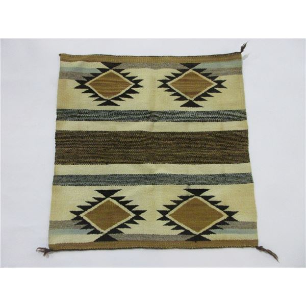 Navajo Saddle Blanket- Great Condition- 30" X 30"
